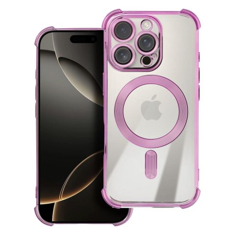 Futerał ANTISHOCK ELECTRO do IPHONE 16 Pro Max kompatybilny z MagSafe purpurowy Futerał ANTISHOCK ELECTRO do IPHONE 16 Pro Max kompatybilny z MagSafe purpurowy