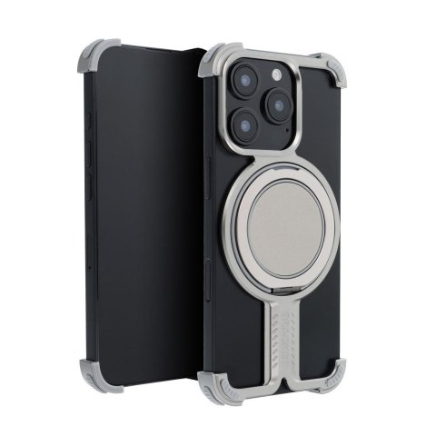 Futerał TITANIUM Bracket do IPHONE 16 srebrny Futerał TITANIUM Bracket do IPHONE 16 srebrny