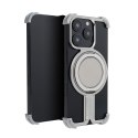 Futerał TITANIUM Bracket do IPHONE 16 PRO MAX srebrny Futerał TITANIUM Bracket do IPHONE 16 PRO MAX srebrny