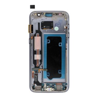 FixCell wyświetlacz LCD do SAMSUNG S7 z ramką czarny (odnowiony)