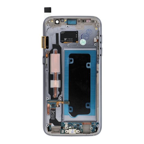 FixCell wyświetlacz LCD do SAMSUNG S7 z ramką czarny (odnowiony)