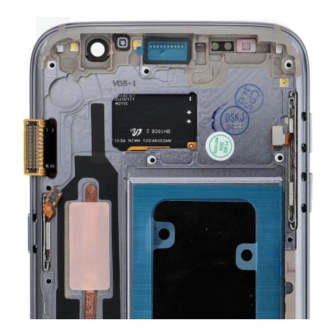 FixCell wyświetlacz LCD do SAMSUNG S7 z ramką czarny (odnowiony)