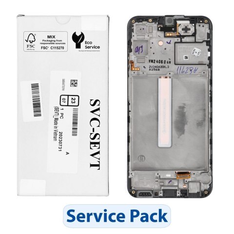 ServicePack Wyświetlacz LCD SAMSUNG A25 5G A256B GH82-33215A