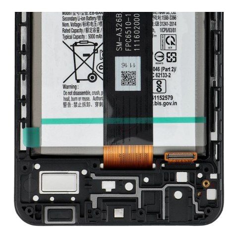 ServicePack Wyświetlacz LCD SAMSUNG A32 5G A326B GH82-25454A z baterią ServicePack Wyświetlacz LCD SAMSUNG A32 5G A326B GH82-25454A z baterią