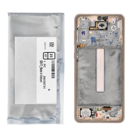ServicePack Wyświetlacz LCD SAMSUNG A33 5G A336B GH82-28143D Gold ServicePack Wyświetlacz LCD SAMSUNG A33 5G A336B GH82-28143D Gold