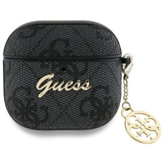 GUESS futerał do APPLE AirPods 4 GUA4G4GSMK (PU 4G W / Charm) czarny