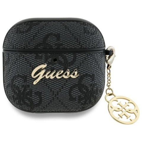 GUESS futerał do APPLE AirPods 4 GUA4G4GSMK (PU 4G W / Charm) czarny