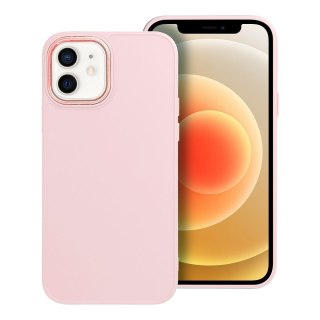 Futerał FRAME do IPHONE 12 / 12 Pro pudrowy róż