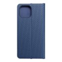 Kabura LUNA Book Carbon do XIAOMI Mi 11 Lite 5G / Mi 11 Lite LTE ( 4G ) / Mi 11 Lite NE niebieski Kabura LUNA Book Carbon do XIAOMI Mi 11 Lite 5G / Mi 11 Lite LTE ( 4G ) / Mi 11 Lite NE niebieski