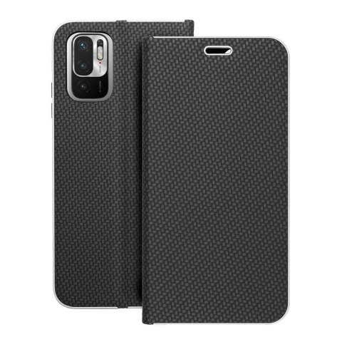 Kabura LUNA Book Carbon do XIAOMI Redmi Note 10 / 10S czarny