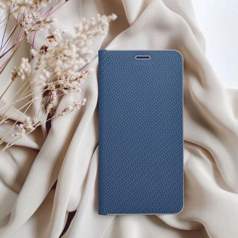 Kabura LUNA Book Carbon do IPHONE 11 niebieski Kabura LUNA Book Carbon do IPHONE 11 niebieski