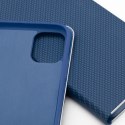 Kabura LUNA Book Carbon do IPHONE 12 / 12 Pro niebieski Kabura LUNA Book Carbon do IPHONE 12 / 12 Pro niebieski