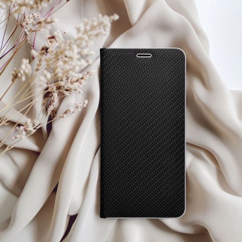 Kabura LUNA Book Carbon do SAMSUNG A13 4G czarny Kabura LUNA Book Carbon do SAMSUNG A13 4G czarny