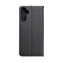 Kabura LUNA Book Carbon do SAMSUNG A14 4G / A14 5G czarny