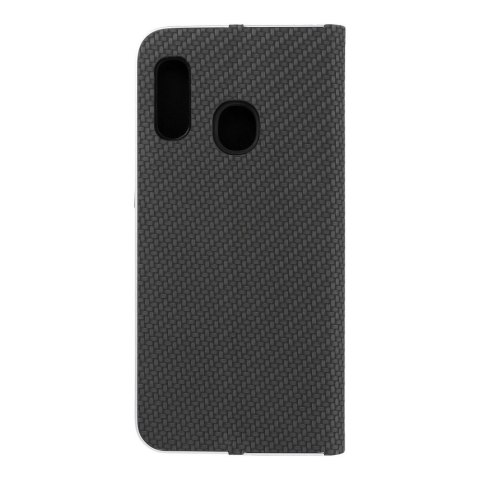Kabura LUNA Book Carbon do SAMSUNG A20e czarny Kabura LUNA Book Carbon do SAMSUNG A20e czarny