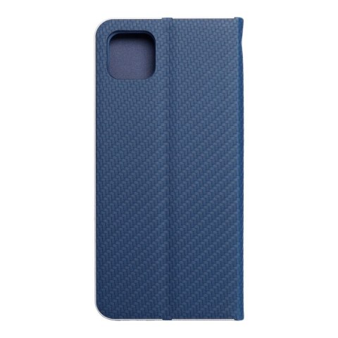 Kabura LUNA Book Carbon do SAMSUNG A22 5G niebieski Kabura LUNA Book Carbon do SAMSUNG A22 5G niebieski