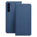Kabura LUNA Book Carbon do SAMSUNG A22 5G niebieski Kabura LUNA Book Carbon do SAMSUNG A22 5G niebieski