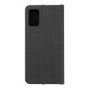 Kabura LUNA Book Carbon do SAMSUNG A41 czarny