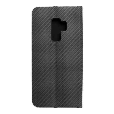 Kabura LUNA Book Carbon do SAMSUNG S9 Plus czarny Kabura LUNA Book Carbon do SAMSUNG S9 Plus czarny