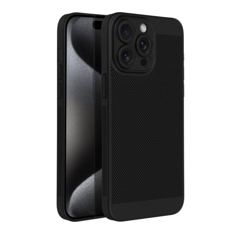Futerał BREEZY do IPHONE 15 Pro Max czarny Futerał BREEZY do IPHONE 15 Pro Max czarny