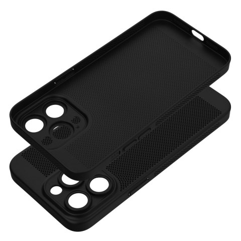 Futerał BREEZY do IPHONE 15 Pro Max czarny Futerał BREEZY do IPHONE 15 Pro Max czarny