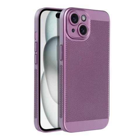 Futerał BREEZY do IPHONE 15 fioletowy