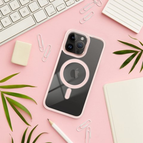 Futerał COLOR EDGE MAG COVER kompatybilny z MagSafe do IPHONE 11 różowy Futerał COLOR EDGE MAG COVER kompatybilny z MagSafe do IPHONE 11 różowy