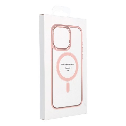 Futerał COLOR EDGE MAG COVER kompatybilny z MagSafe do IPHONE 11 różowy Futerał COLOR EDGE MAG COVER kompatybilny z MagSafe do IPHONE 11 różowy