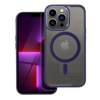 Futerał COLOR EDGE MAG COVER kompatybilny z MagSafe do IPHONE 13 Pro fioletowy