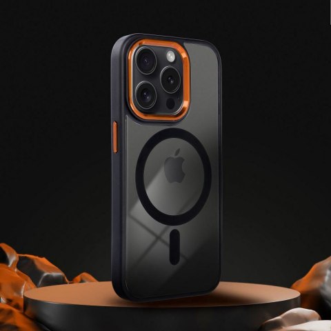 Futerał COLOR EDGE MAG COVER kompatybilny z MagSafe do IPHONE 13 Pro czarno złoty Futerał COLOR EDGE MAG COVER kompatybilny z MagSafe do IPHONE 13 Pro czarno złoty
