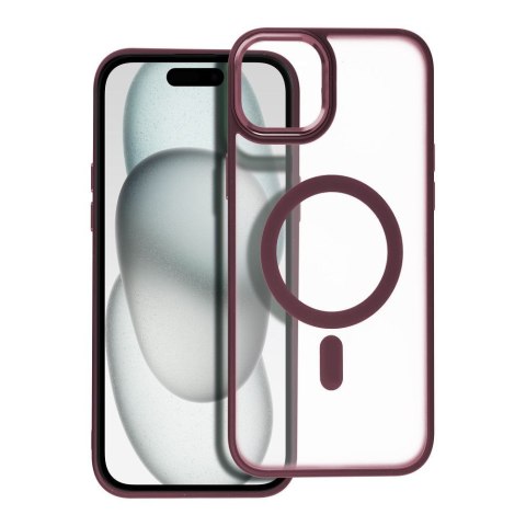 Futerał MATTE MAG COVER kompatybilny z MagSafe do IPHONE 15 Plus czerwony Futerał MATTE MAG COVER kompatybilny z MagSafe do IPHONE 15 Plus czerwony