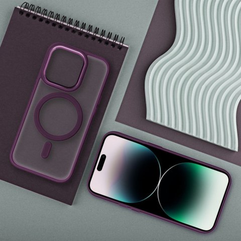 Futerał MATTE MAG COVER kompatybilny z MagSafe do IPHONE 16 Plus czerwony Futerał MATTE MAG COVER kompatybilny z MagSafe do IPHONE 16 Plus czerwony