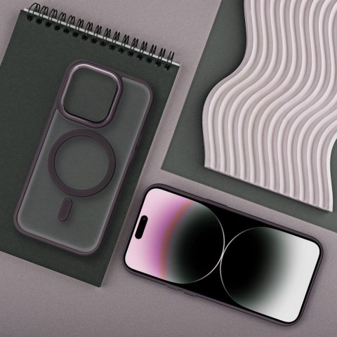 Futerał MATTE MAG COVER kompatybilny z MagSafe do IPHONE 16 Plus fioletowy Futerał MATTE MAG COVER kompatybilny z MagSafe do IPHONE 16 Plus fioletowy