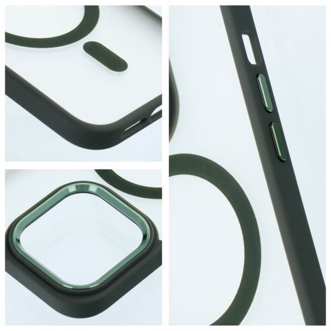 Futerał MATTE MAG COVER kompatybilny z MagSafe do IPHONE 16 Plus zielony Futerał MATTE MAG COVER kompatybilny z MagSafe do IPHONE 16 Plus zielony