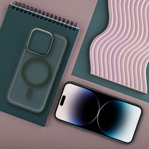 Futerał MATTE MAG COVER kompatybilny z MagSafe do IPHONE 16 Plus zielony Futerał MATTE MAG COVER kompatybilny z MagSafe do IPHONE 16 Plus zielony