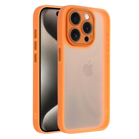 Futerał VARIETE do IPHONE 15 Pro apricot crush