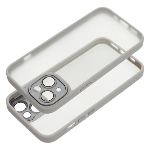 Futerał VARIETE do IPHONE 14 stalowy