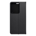Kabura LUNA Book Carbon do XIAOMI Redmi Note 13 Pro 4G / POCO M6 Pro 4G czarny Kabura LUNA Book Carbon do XIAOMI Redmi Note 13 Pro 4G / POCO M6 Pro 4G czarny