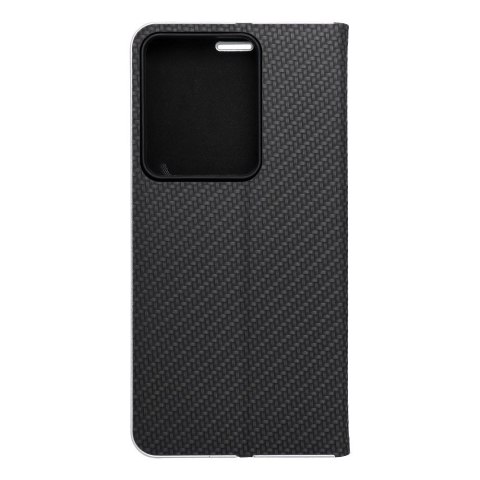 Kabura LUNA Book Carbon do XIAOMI Redmi Note 13 Pro 4G / POCO M6 Pro 4G czarny Kabura LUNA Book Carbon do XIAOMI Redmi Note 13 Pro 4G / POCO M6 Pro 4G czarny