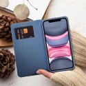 Kabura LUNA Book Carbon do IPHONE 16 Plus niebieski Kabura LUNA Book Carbon do IPHONE 16 Plus niebieski