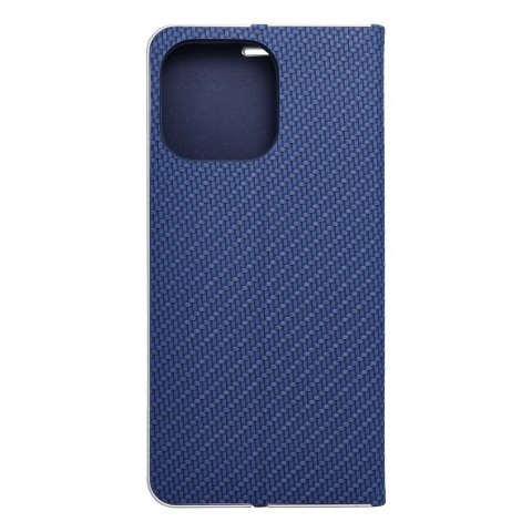 Kabura LUNA Book Carbon do IPHONE 16 Pro Max niebieski Kabura LUNA Book Carbon do IPHONE 16 Pro Max niebieski