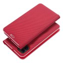 Kabura LUNA Book Carbon do IPHONE 16 Pro czerwony Kabura LUNA Book Carbon do IPHONE 16 Pro czerwony
