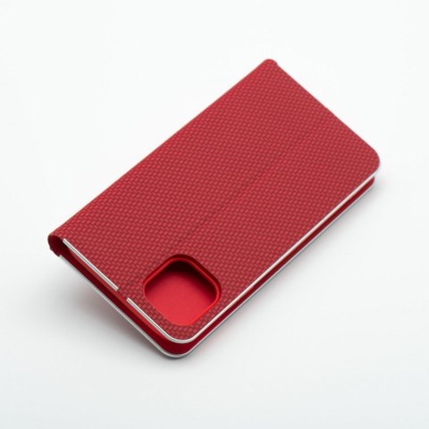 Kabura LUNA Book Carbon do IPHONE 16 Pro czerwony Kabura LUNA Book Carbon do IPHONE 16 Pro czerwony