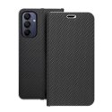 Kabura LUNA Book Carbon do SAMSUNG A15 4G / A15 5G czarny Kabura LUNA Book Carbon do SAMSUNG A15 4G / A15 5G czarny