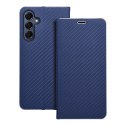 Kabura LUNA Book Carbon do SAMSUNG A16 5G niebieski