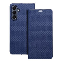 Kabura LUNA Book Carbon do SAMSUNG A16 5G niebieski