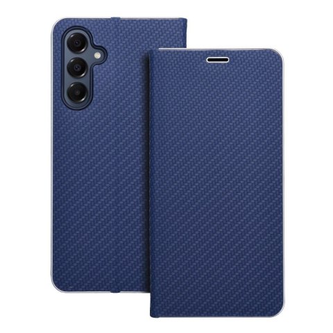Kabura LUNA Book Carbon do SAMSUNG A16 5G niebieski