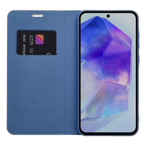Kabura LUNA Book Carbon do SAMSUNG A26 5G niebieski Kabura LUNA Book Carbon do SAMSUNG A26 5G niebieski