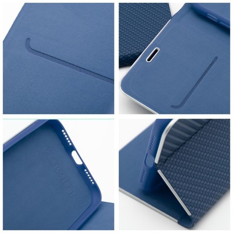 Kabura LUNA Book Carbon do SAMSUNG A36 5G niebieski Kabura LUNA Book Carbon do SAMSUNG A36 5G niebieski