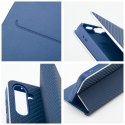 Kabura LUNA Book Carbon do SAMSUNG A36 5G niebieski Kabura LUNA Book Carbon do SAMSUNG A36 5G niebieski